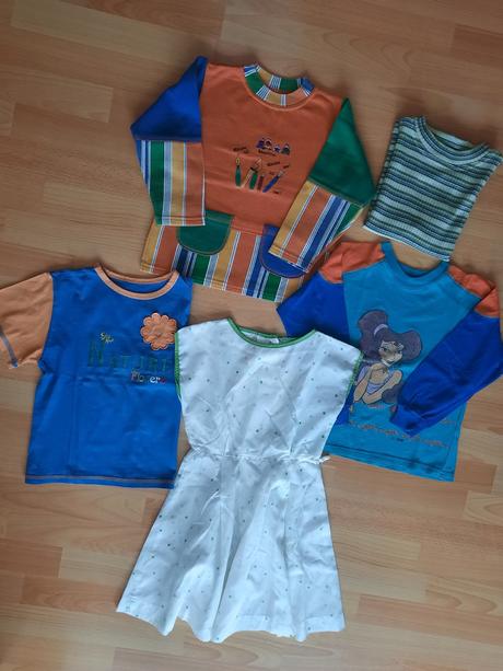 Balík dievčenského oblečenia, 104–116