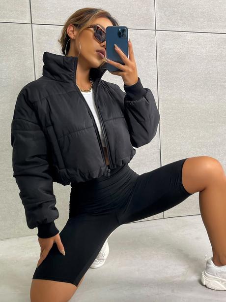 Krátka bunda rôzne farby, l - xxxl