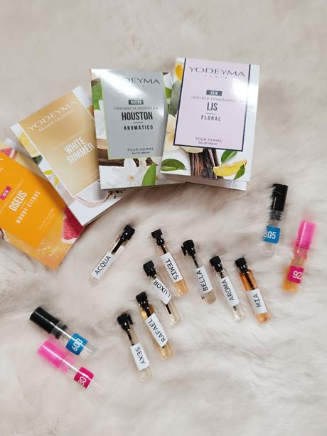 Vzorky vôní na testovanie, 