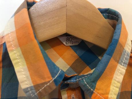 Košieľka veselo károvaná, 80