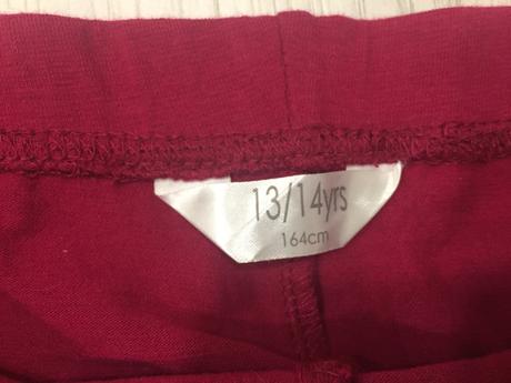 Bavlnené ružové legíny, pepco,164