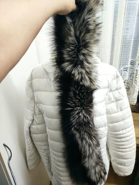 Pravá strieborná líška,na kapucňu atď, 