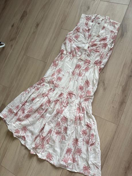 Letne palmove šaty, h&m,xs