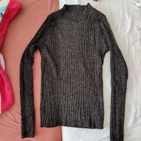 Cierny pulover, f&f,36