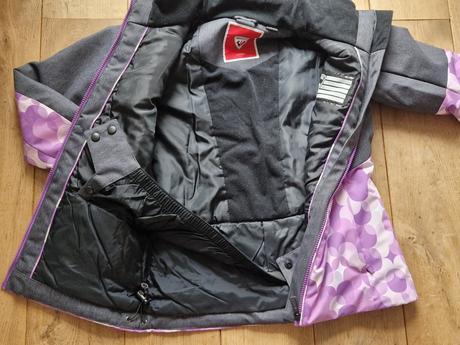 Lyziarska zimna bunda rossignol dievca 11-12 rokov, 146