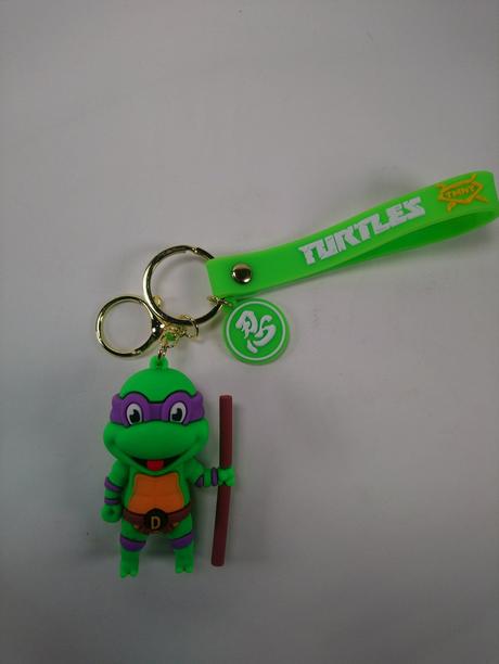 Kľúčenka s príveskom ninja korytnačka č. 4,
