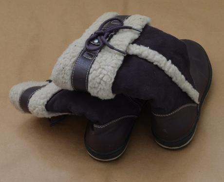 Kožené čižmičky s kožušinou, bobbi shoes,27