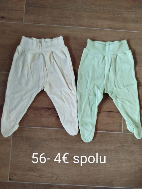 Oblečenie pre novorodenca, 50–62