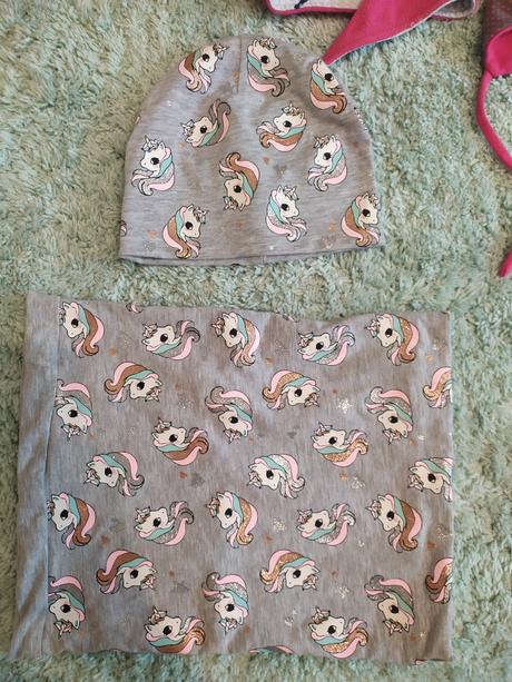 Set čiapka a nákrčník, h&m,104