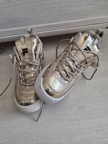 Zlaté fila tenisky, fila,41