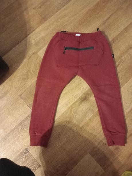 Bordové tepláky 116 zateplene, 116