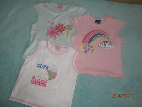 3x letné tričká  2-3 roky, cherokee,98