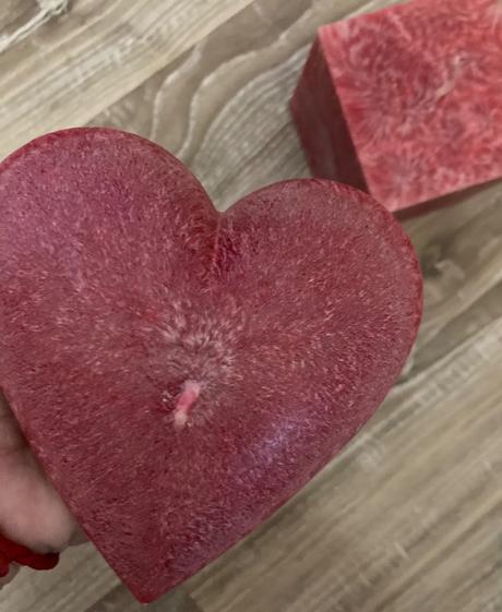 2ks prírodná palmová sviečka cena spolu, 