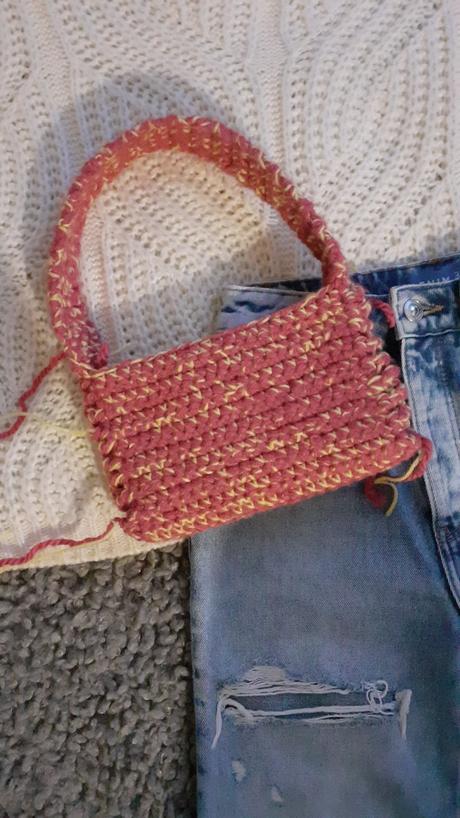 Crochet háčkované shoulder bag kabelka, 