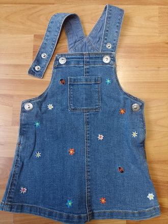 Riflove saty na traky, velkost 74 h&m, h&m,74