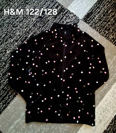 Flisová mikinka h&m 122/128, h&m,122