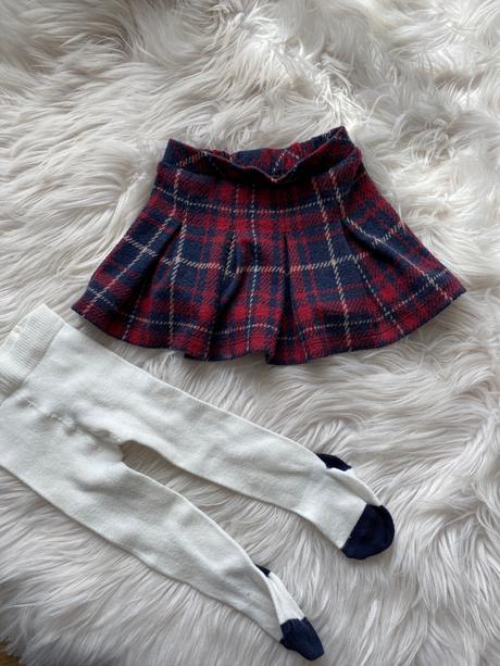 Károvana skladaná sukňa, f&f,62