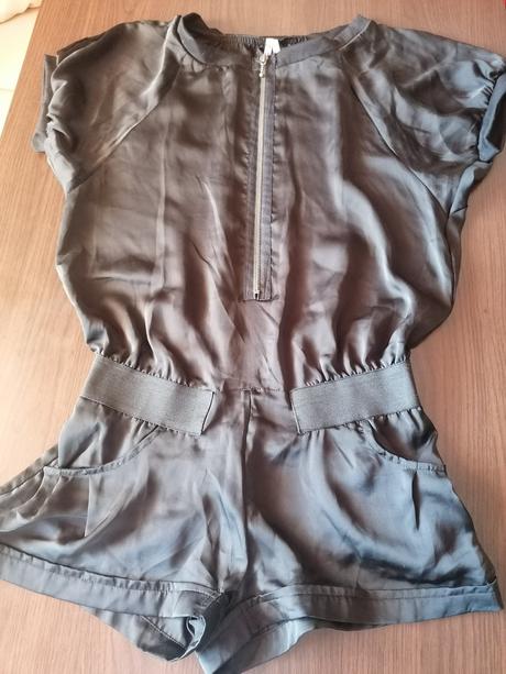 Dámsky exkluzívny saténový overal, l