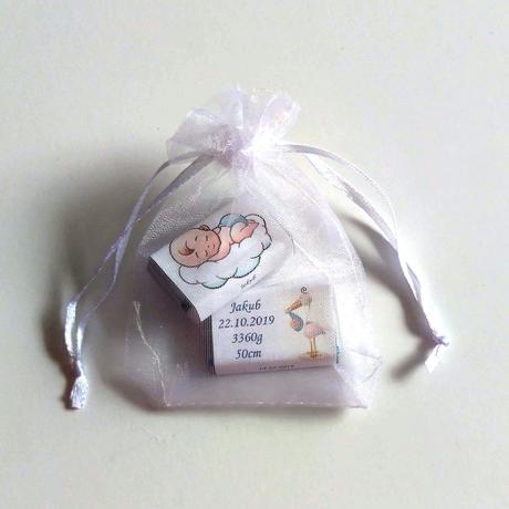 Miničokoládky na krstiny/narodeniny, 