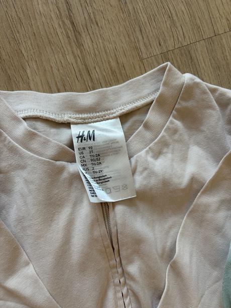 Pyzamka hm, h&m,92