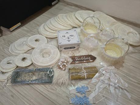 Svadobné vecičky +lampiony, 