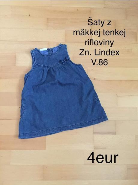 Riflové šatky lindex, lindex,86