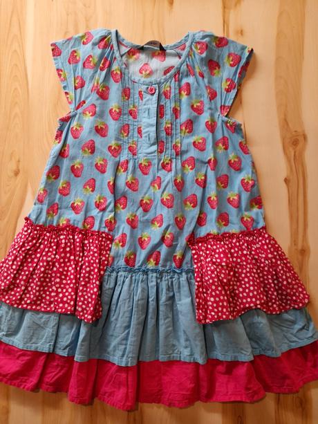 Šatky s jahôdkami, george,110