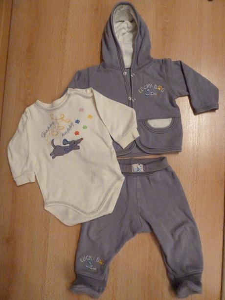 Súprava body polodupačky kabátik, richelieu,68