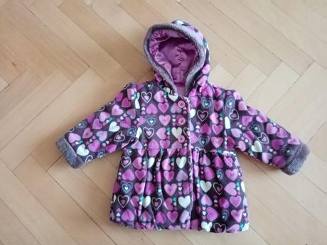 Teply srdieckovy kabatik 74/80, tu,74