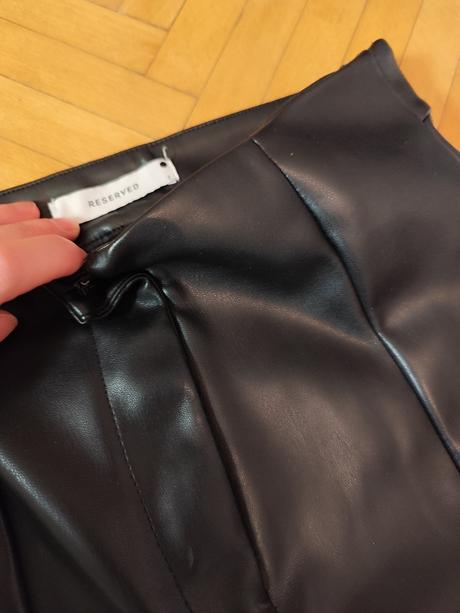 Koženkové nohavice reserved, reserved,s