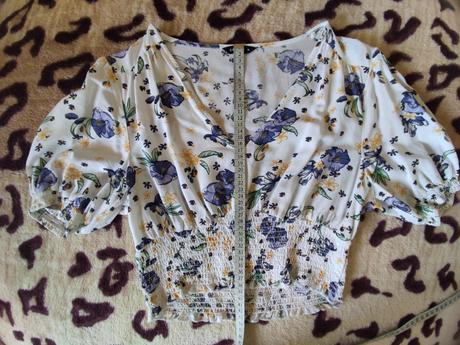 Kvetovana bluzka, velkost m, zancka calliope, calliope,m