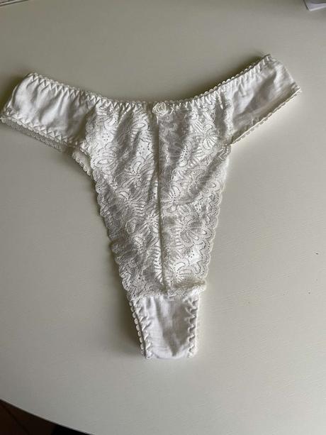 Dámske biele nové nohavičky č.l, l