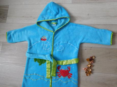 Župan pre diťatko 104/110 huňatý makký,, 104