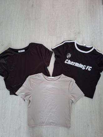 Tričká 3ks, reserved,l