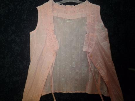 Ružová vyšívaná blúzka, 38