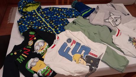 Mix oblečenia 98-104. 110-116, 104–116