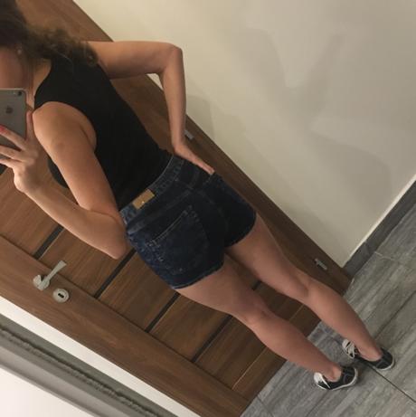 Šortky s vysokým pásom, c&a,xs