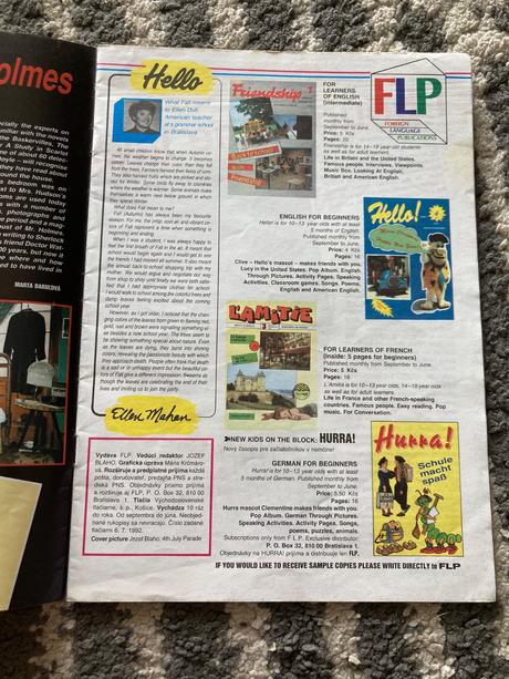 Staré časopisy friendship 4ks, 