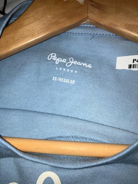 Bledomodré pánske tričko, pepe jeans,xs