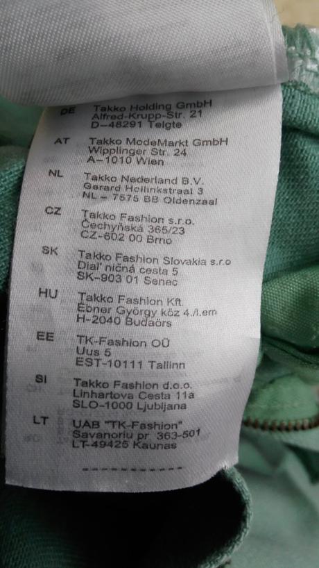 Zelené džínsy, authentic,32