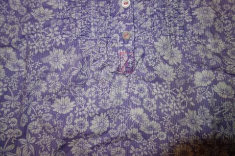 Kvietkovaná blúzka, h&m,98