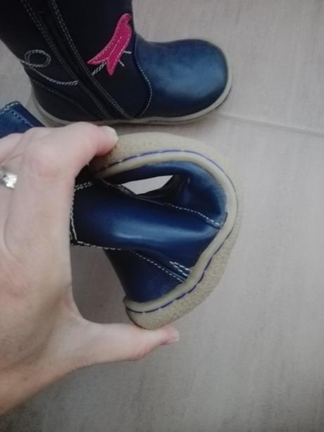 Livie and luca pio pio boot navy blue vel. 9/25, livie & luca,25