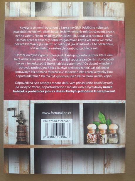 Kniha babicciny rady do kuchyne, 
