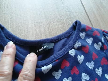 Šaty so srdiečkami, s vačkami strih do a, george,104