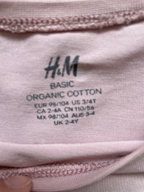 Trička h&m, h&m,104