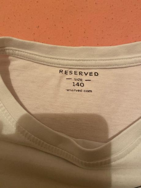 Tričká reserved, reserved,140