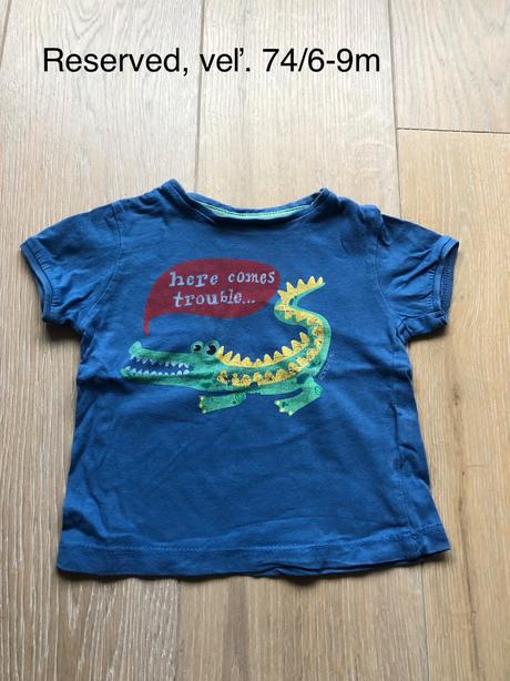 Tričko h&m, original marines veľ. 74, 74