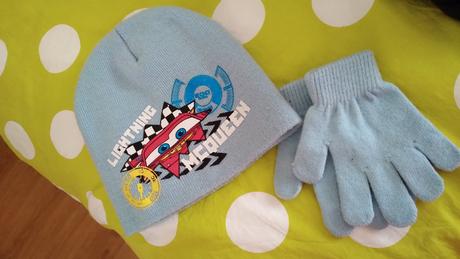 Cars čiapka s rukavicami č.110/128, disney,110