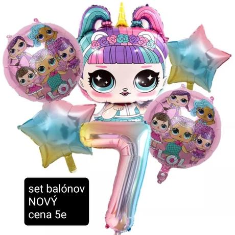 L.o.l párty dekorácie, 