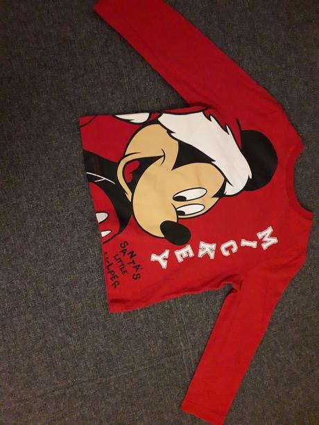 Vianočné tričko mickey mouse, disney,104